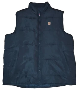 Coleman Men's Sleeveless Black Quilted Full Zip Vest Size L - Picture 1 of 3