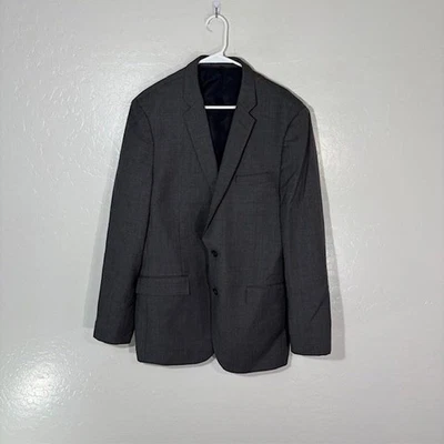 J Crew Blazer 男式 44 长羊毛 Ludlow 运动外套 Tollegno 意大利西装夹克 — 第 1/4 张图片