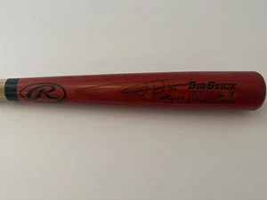 Frank Thomas Signed Bat Rawlings Big Stick JSA HOF 2024 Inscription White Sox - Picture 1 of 3