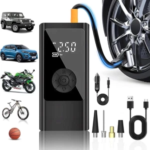 Tire Inflators Portable Cordless Air Compressor 150PSI Air Pump for Car Tires wi - Picture 1 of 7