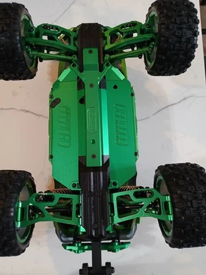 Traxxas GPM Mini-Maxx Ultimate Green Aluminum Hobbywing Ready-To-Run - Image 1 of 4