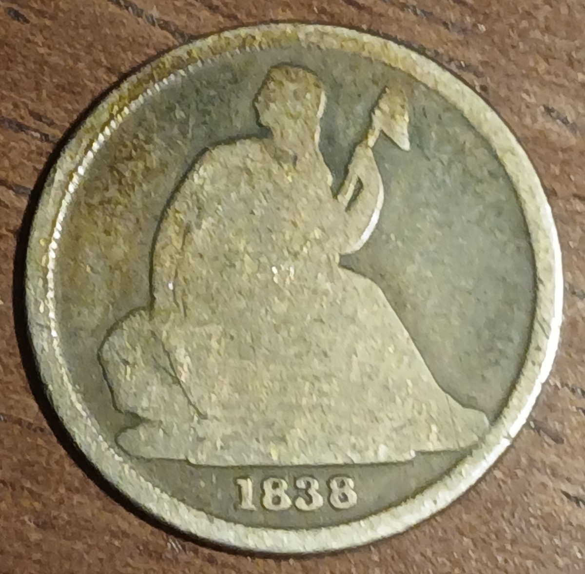 Dime トランプ 1838 Year Seated Liberty Dimes (1837-1891) for sale | eBay