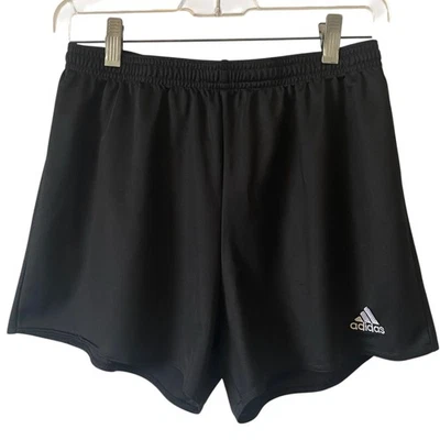 Pantalones Cortos ADIDAS CLIMALITE Negros Ligeros Ropa de Salón Talla Mediana Informales Relajados Foto 1 de 4