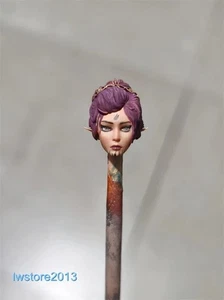 1/6 1/12 1/18 Beauty Girl Head For 12" 6" 3.75" Female Action Figure Body A1730 - Picture 1 of 11