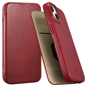 ICARER FOLIO LEDERHÜLLE FÜR IPHONE 14 PRO MAGNETISCH MIT KLAPPE FÜR MAGSAFE - Bild 1 von 16