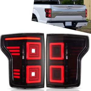 2*VLAND LED Update Tail Lights For 2015-20 Ford F150 F-150 Rear Lamps Sequential - Picture 1 of 9