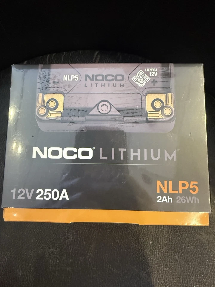 NOCO NLP5 12V 2Ah Lithium-Ion Rechargeable Powersport Battery
