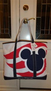 MICKEY Canvas Disney Cruise Line DCL Purse TOTE Bag Magic Wonder Dream Fantasy - Picture 1 of 1