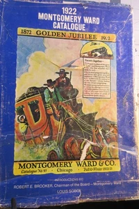 Montgomery Wards 1922 Katalog Vorbesitz Nachdruck, Golden Jubilee - Bild 1 von 13