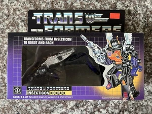 Transformers G1 Kickback Insecticon Decepticon 1985 MISB - Picture 1 of 8