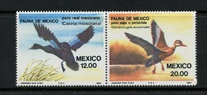 M750 Mexico 1984 birds pair MNH - Picture 1 of 1