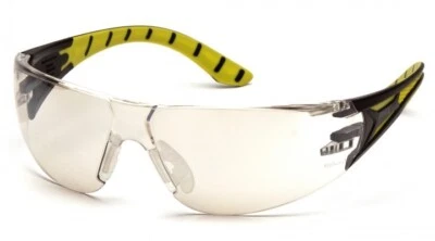 Lente de Seguridad interior/exterior Pyramex con patillas verdes Foto 1 de 4