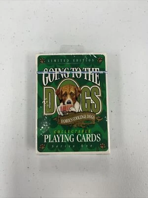 Going To The Dogs NEW Sealed Collectable Playing Cards Authentic Products Inc - Image 1 of 3