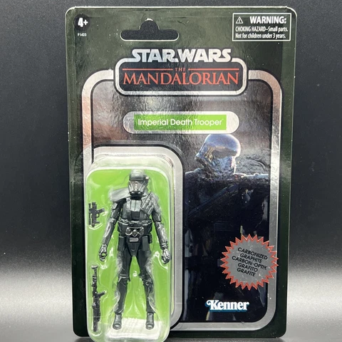 Imperial Death Trooper Carbonized The Mandalorian Star Wars Kenner Figure Cover
