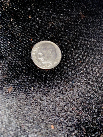 1973 d roosevelt dime NO MINT MARK Cover
