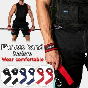 Skdk 2X Gewichteheben Riemen Fitness Handgelenkbandagen Gepolstert Training Se 〒 - Bild 1 von 15
