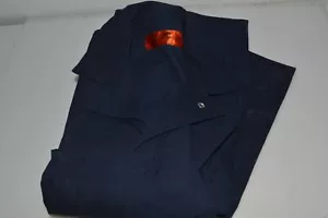 ^^ RED KAP CT10NV4 TWILL ACTION BACK COVERALLS NAVY 50-RG 50-M -- NEW (HRT80) - Picture 1 of 3