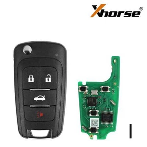 Xhorse XNBU01EN Wireless Remote Key For Buick Flip 4 Buttons For VVDI Key Tools - Picture 1 of 7