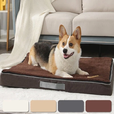 Orthopedic Memory Foam Dog Bed Pet Sleeping Cushion Sofa Washable Pet Mattress - Image 1 of 4