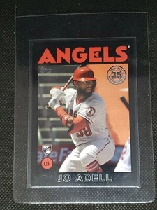 2021 Topps Series 2 JO ADELL RC 96/299 BLACK PARALLEL '86 ANNIVERSARY ROOKIE - Picture 1 of 3