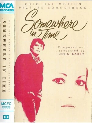 John Barry Somewhere In Time CASSETTE ALBUM  Soundtrack Film - Image 1 of 4
