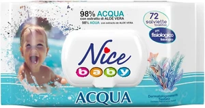 Nice Baby Acqua Salviette per Cambio Pannolino, Con Il 98% Di Acqua Ed Estratto - Foto 1 di 12