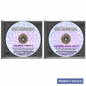 2 CDSSUBLIMINAL FEMALE ORGASM AID EXERIENCE SEXUAL ENJOYMENT ENJOY SEX LIFE AID - Imagen 1 de 1
