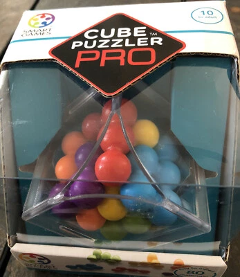 Cube Puzzler PRO - 3D Brainteaser Puzzle Game 80 Challenges, STEM, Ages 10+ - Image 1 of 4