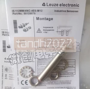 1PCS NEW FIT FOR LEUZE proximity switch IS 112MM/4NC-4E0-M12 sensor - Picture 1 of 3