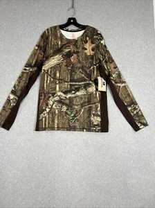 Men’s Mossy Oak Java XXL Energy Zone Compression Fit Camo Long Sleeve Shirt NWT - Picture 1 of 9