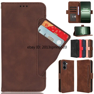 For OnePlus Nord CE5, Separable Card Slot Flip Leather Wallet Stand Case Cover - Image 1 of 4