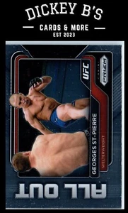 2023 Panini Prizm UFC All Out #17 Georges St-Pierre - Picture 1 of 2