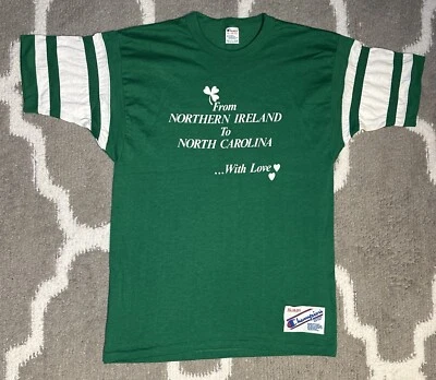 Vintage Champion Shirt 80’s Irish Kids XL - Image 1 of 4
