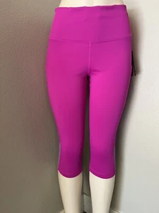 Brooks Womens Small Method 1/2 Crop Tight Running Athletic Leggings Pants - Picture 1 of 5