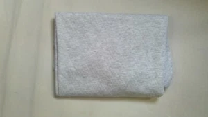 GRAY COTTON / POLY  DIAMOND QUILTED FABRIC--3 1/2 YARD - 58" WIDE - Picture 1 of 3