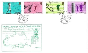 1978 Jersey Golf (1st series) First Day Cover - Picture 1 of 1