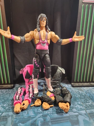 WWE MATTEL ULTIMATE EDITION CUSTOM BRET HITMAN HART FREE SHIPPING Cover
