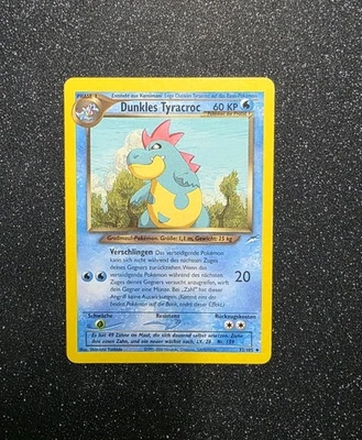 Pokemon Karte Dunkles Tyracroc 32/105 Neo Destiny Deutsch - Bild 1 von 3