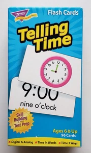 Telling Time Flash Cards - Picture 1 of 2