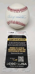 Billy Williams Signed Rawlings Official Major League Baseball JSA COA CUBS - Picture 1 of 3