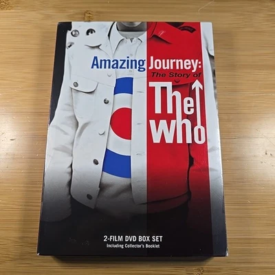 Amazing Journey The Story of The Who 3 Disc DVD Box Set Exclusive Edition Sealed - Image 1 of 2