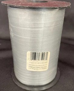 Silver Curling Ribbon (Pack of 1) 500 Yards - Picture 1 of 2