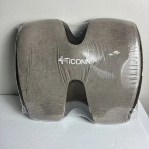 Cuscino Sedile Sedia Ufficio Butt Cuscino per Auto Lunga Seduta Memory Grigio NUOVO Ergo - Foto 1 di 9