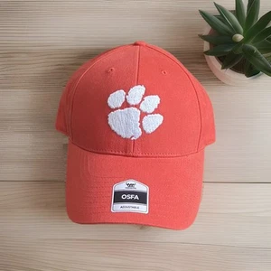 Gorra Clemson Tigers Marca Colegial Ajustable Gorra Fútbol Universitario Nueva Naranja - Imagen 1 de 4