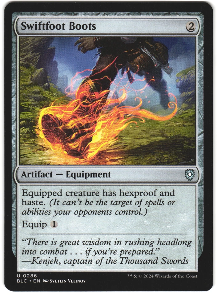 MTG | Swiftfoot Boots | Commander: Bloomburrow | NM | EN - Bild 1 von 1