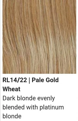 EDITOR'S PICK RL14/22 PALE GOLD WHEAT RAQUEL WELCH, AVE CAP NIB READ DESCRIPTION - Image 1 of 4