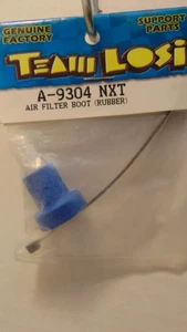 Equipo Losi a-9304, LOSA9304 NXT Filtro de Aire Bota de Goma Azul Nuevo en Caja - Imagen 1 de 1