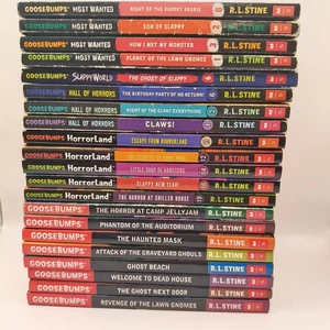Goosebumps Assorted Books. 21 Books Goosebumps Horror Land Hall Of Horror - Bild 1 von 15