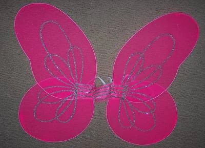 butterfly wings,child-size,pixie,fairy,Halloween,dress-up,dance,pretend play - Image 1 of 2