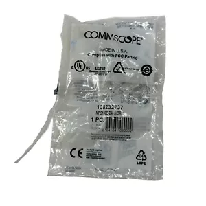 CommScope Systimax MPS100E PowerSUM M Modular Jack RJ45 Cat5e 108232737 Ivory - Picture 1 of 6